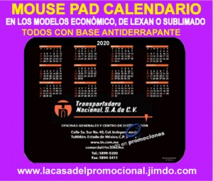 Javier Anuncios gratis en Mexico en Querétaro |  Fabricamos mouse pad calendario personalizados con base antiderrapante, Marca 55 81 16 63 69 te ofrecemos mouse pad calendario a color
