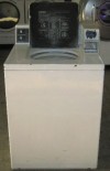 lavadora de carga de arriba usada speed queen de color blanca
