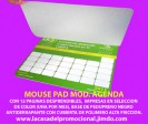 mouse pad agenda o calendario personalizados con tus productos