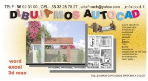 adolf Avisos gratis en Mexico lindo en Ciudad de Mexico |  DIBUJO PLANOS AUTOCAD, DIBUJO PLANOS EN AUTOCAD