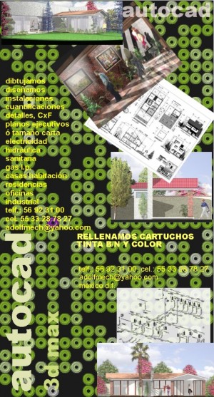 adolf Avisos gratis en Mexico lindo en Ciudad de Mexico |  AUTOCAD DIBUJO AUTOCAD PLANOS, AUTOCAD DIBUJO PLANOS AUTOCAD