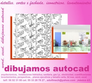 adolfmech Avisos gratis en Mexico lindo en Benito Ju&aacute;rez |  LEVANTAMIENTOS DIBUJO PLANOS EN AUTOCAD, DISE&Ntilde;O ELECTRICIDAD AUTOCAD ISOMETRICOS
