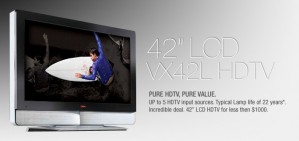  Avisos gratis en Mexico lindo en Guadalajara |  Tv Lcd Hdtv Vizio 42 1080i Impecable, impecable...