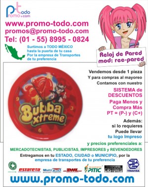 Mauricio Villegas Avisos gratis en Mexico lindo en Coyoac&aacute;n |  Reloj de pared ree-pared, promocionales