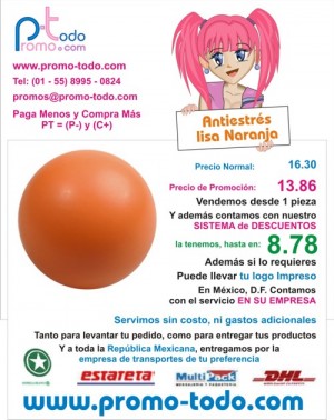 Mauricio Villegas Avisos gratis en Mexico lindo en Coyoac&aacute;n |  Pelotas antiestres naranja, publicitarias