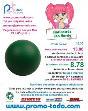 Mauricio Villegas Avisos gratis en Mexico lindo en Coyoac&aacute;n |  Pelotas antiestres verdes, promocionales