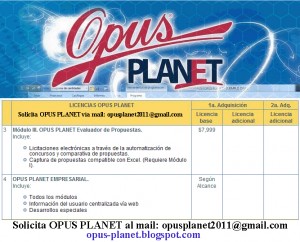 opus planet Avisos gratis en Mexico lindo en Ciudad de Mexico |  OPUS AEC10, opus opus