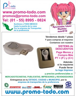 Mauricio Villegas Avisos gratis en Mexico lindo en Coyoac&aacute;n |  Apuntador laser modelo mmr010, promocional