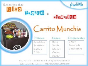 Johanna Quintanilla Avisos gratis en Mexico lindo en Monterrey |  Carrito de Munchis, Buscas algo rico, fresco y divertido para tu evento...