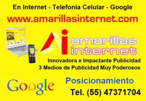 Salvador Avisos gratis en Mexico lindo en Ciudad de Mexico |  Innovador Posicionamiento en GOOGLE de Amarillas Internet M&eacute;xico, Republica Mexicana