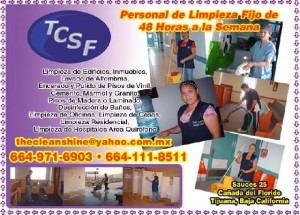 Manuel Avisos gratis en Mexico lindo en Tijuana |  The clean shine fast maxima limpieza la empresa calidad y servicio, Personal de limpieza fijo o por evento