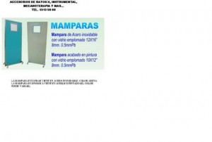 MARIA GARCIA Avisos gratis en Mexico lindo en Ecatepec |  MAMPARA EMPLOMADA / BIOMBO EMPLOMADO, SALA DE RAYOS X