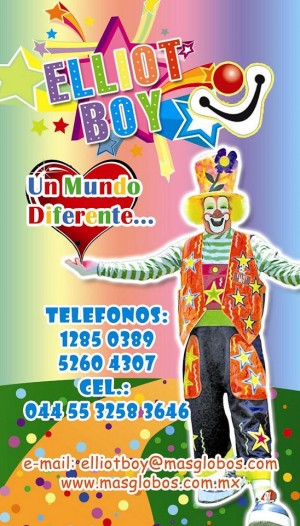 ELLIOT BOY Avisos gratis en Mexico lindo en Alvaro Obreg&oacute;n |  ELLIOT BOY PAYASO SHOW INFANTILES Y FAMILIARES, SHOW INFANTILES Y FAMILIARES