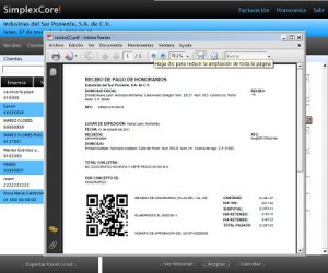 SimplexCore Avisos gratis en Mexico lindo en Cuauht&eacute;moc |  Recibos de honorarios electr&oacute;nicos, Recibos de honorarios