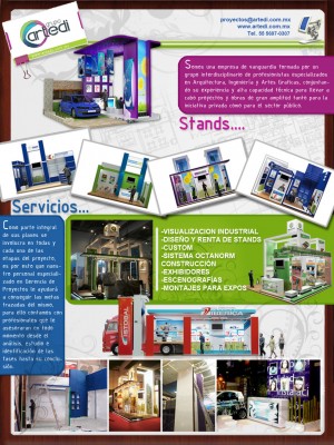 GRUPO ARTEDI Avisos gratis en Mexico lindo en Benito Ju&aacute;rez |  STANDS � CUSTOM - SISTEMA, EXPOSICIONES
