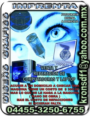  Avisos gratis en Mexico lindo en Ixtapaluca |  REPARACION Y VENTA DE LAP TOPS Y COMPUTADORAS A DOMICILIO, REPARACION Y VENTA DE LAP TOPS Y COMPUTADORAS A DOMICILIO