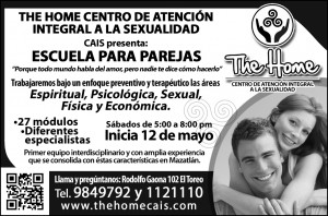 THE HOME SEXSHOP-CAI Avisos gratis en Mexico lindo en Mazatl&aacute;n |  ESCUELA PARA PAREJAS, THE HOME CENTRO DE ATENCION INTEGRAL A LA SEXUALIDAD 