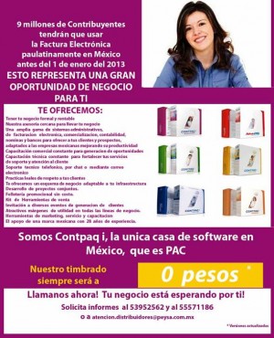 Peysa Consultores Avisos gratis en Mexico lindo en Tlalnepantla de Baz |  �COMIENZA UNA GRAN OPORTUNIDAD!, CONTPAQ i