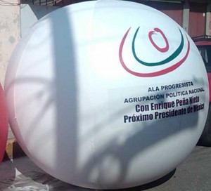 Below the Line Avisos gratis en Mexico lindo en Le&oacute;n |  Globos gigantes publicitarios iluminados y con su logo, Publicidad