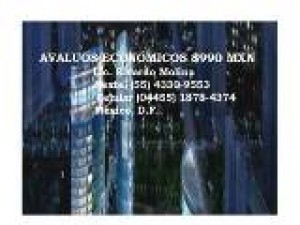 Lic. Ricardo Avisos gratis en Mexico lindo en Tlalpan |  Avaluos  economicos y confiables  $99mxn, Avaluos  $990