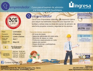 Cursos Ingresa Avisos gratis en Mexico lindo en Guadalajara |  Cursos para el examen de admisi&oacute;n udg, Cursos para el examen de admisi&oacute;n udg