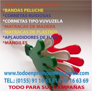 MATEO BORREGO Avisos gratis en Mexico lindo en Iztacalco |  Manitas aplaudidoras fabricamos todos los colores y tama&Ntilde;os, Somos fabricantes tel. (0155) 91 16 63 81