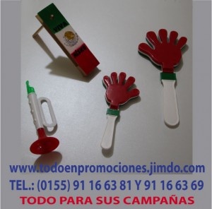 MATEO BORREGO Avisos gratis en Mexico lindo en Iztacalco |  Manitas aplaudidoras promocionales para campa&ntilde;as, mitines y eventos , Visitanos: www.todoenpromociones.jimdo.com