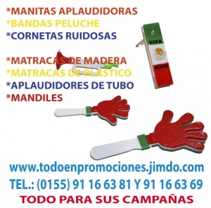 MATEO BORREGO Avisos gratis en Mexico lindo en Iztacalco |  Manitas aplaudidoras publicitarias fabricamos en todos los colores, Visitanos: www.todoenpromociones.jimdo.com