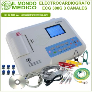 IL MONDO MEDICO Avisos gratis en Mexico lindo en Zapopan |  Electrocardi&oacute;grafo ecg 300g          , Electrocardi&oacute;grafo contec ecg 300g 3 canales digital