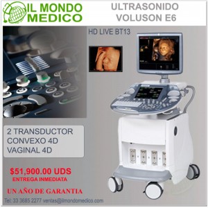 IL MONDO MEDICO Avisos gratis en Mexico lindo en Zapopan |  Ultrasonido voluson e6 hd live      , Voluson e6 hd live, ultrasonido voluson e6 hd live