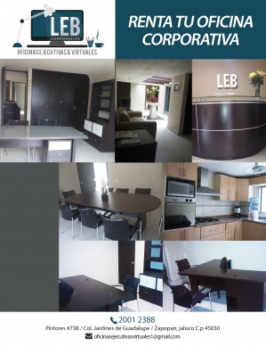 Yessica Avisos gratis en Mexico lindo en Zapopan |  Oficinas en renta con todo incluido en zapopan, Oficinas en renta