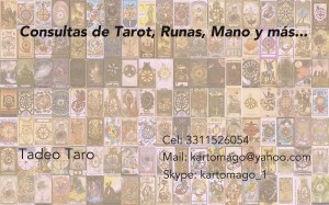 Tadeo Taro Avisos gratis en Mexico lindo en Guadalajara |  Lectura de tarot, mano, runas, cigarro y m&aacute;s..., Lectura de tarot, mano, runas, cigarro y m&aacute;s...