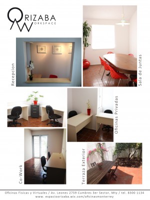 Orizaba Workspace Avisos gratis en Mexico lindo en Monterrey |  Renta de oficinas zona cumbres en monterrey , Oficinas en renta zona cumbres