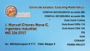 manuel chavez Avisos gratis en Mexico lindo en Quer&eacute;taro |  19 clases para ex&aacute;menes extraordinarios  3., Metematcas, asesorias, queretaro