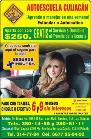 Shirley Hdez Avisos gratis en Mexico lindo en Culiac&aacute;n |  Maneja seguro con inbursa contrata tu seguro automotriz ya, Autoescuela culiacan