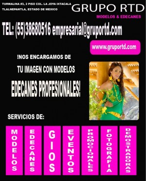 GRUPO RTD Avisos gratis en Mexico lindo en Tlalnepantla de Baz |  Belleza y presencia-edecanes modelos y edecanes ejecutivas...!!!, Edecanes promotoras