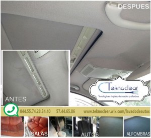 TeknoClear Avisos gratis en Mexico lindo en Coacalco |  Lavado de vestiduras, cielo e interiores de auto en el df, Lavado de vestiduras en el df