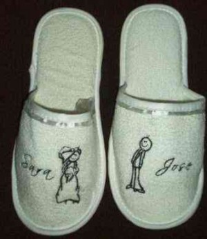 Tu Boda Chik Avisos gratis en Mexico lindo en Morelia |  Pantuflas personalizadas para bodas .. .. .., Pashmina o chalina para recuerdo