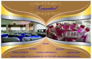 Nancy Juarez  Avisos gratis en Mexico lindo en Iztapalapa |  Salon para eventos sociales, fiestas, bodas manantial, Salon de eventos, bodas, xv a&ntilde;os, bautizos, primera comunion