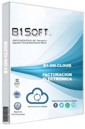 B1SOFT Avisos gratis en Mexico lindo en Miguel Hidalgo |  Cfdi facturaci&oacute;n electr&oacute;nica on cloud 50 folios, Facturacion