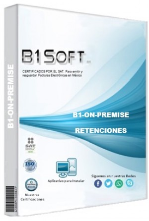 B1SOFT Avisos gratis en Mexico lindo en Miguel Hidalgo |  Cfdi retenciones on premise paquete 200 folios, Facturacion
