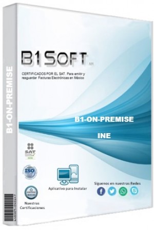 B1SOFT Avisos gratis en Mexico lindo en Miguel Hidalgo |  Cfdi ine on premise paquete 50 folios, Facturacion
