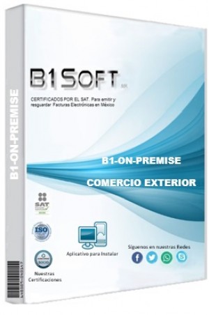 B1SOFT Avisos gratis en Mexico lindo en Miguel Hidalgo |  Cfdi comercio exterior on premise 100 folios, Facturacion