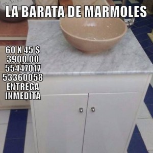 MARMOL Avisos gratis en Mexico lindo en Ciudad de Mexico |  Mueble de marmol con lavabo integrado , Muebles de ba&ntilde;o