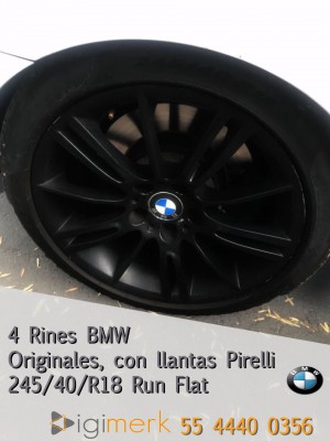 Berenice Cano Avisos gratis en Mexico lindo en Iztacalco |  Juego de 4 llantas y rines pirelli bmw/245/40/r18 runflat originales, Juego de 4 llantas y rines pirelli