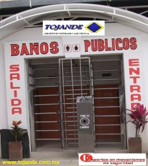 TOJANDE Avisos gratis en Mexico lindo en Ciudad de Mexico |  Puertas giratorias con sistema de cobro para ba&ntilde;os p&uacute;blicos, Expertos en seguridad electronica