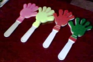 ALP M&eacute;xico Avisos gratis en Mexico lindo en Pachuca de Soto |  Manitas aplaudidoras de plastico impresas varios colores, Manitas aplaudidoras