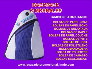 ERICK Avisos gratis en Mexico lindo en Cuajimalpa de Morelos |  Backpack o morrales personalizados marca: 55 81 16 63 69, Fabricamos backpack o morrales  con tirante cruzado ajustable, con bol