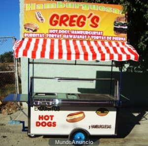 C&eacute;sar Rizo Avisos gratis en Mexico lindo en Guadalajara |  Carro para hot dogs y hamburguesas a la venta, Para el negocio de los hot dogs y hamburguesas
