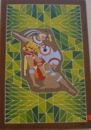 Jes&uacute;s Alberto Avisos gratis en Mexico lindo en Tlalpan |  pinturas prehispanicas , Cuadros con la tecnica de mosaico